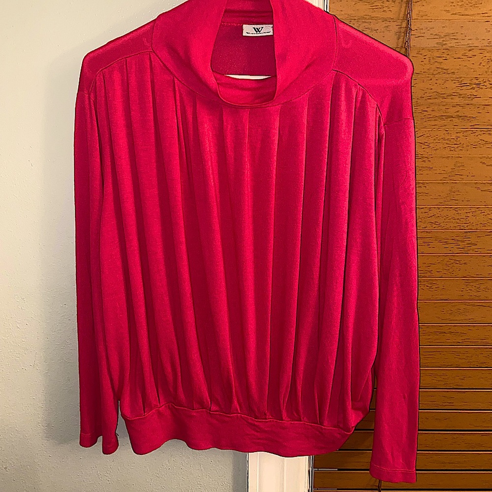 Pink Rouched Blouse